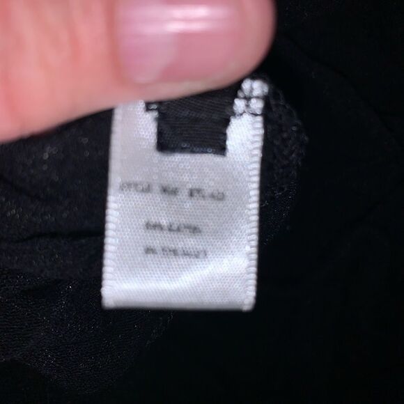 Zinga black open back top size S - Picture 5 of 5